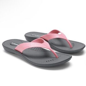 Okabashi Slate Pink Salt Breeze Women's Flip Flop Size M/L 8 - 9